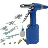 BRÜDER MANNESMANN Kit de rivetage pneumatique pour rivets