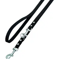 Flamingo Rondo Training Dog Leash Noir 200 cm x 12 mm