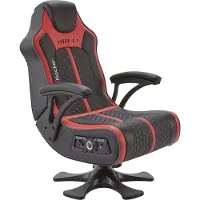 X Rocker 2020014 Chaise de jeu vidéo Chaise de jeu console Assise rembourrée Noir