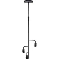 Light & Living - suspension - Edisa - noir - métal - grande lampe de table à manger - E27 - 2974512