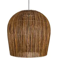 Ay Illuminate Rattan Bulb Suspension Large