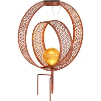 Globo Lampe solaire de jardin Anneau Motif Lampe solaire d'extérieur Lampe solaire d'extérieur 33644R