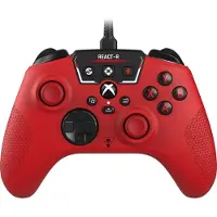 Turtle Beach REACT R Controller Rouge Xbox Series XS Xbox One PC Rouge Expérience de jeu du contrôleur