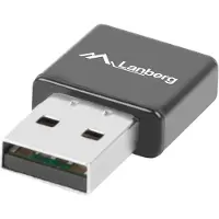 Lanberg Card Network N300 NC-0300-WI (USB 2.0, connecteur d'antenne WiFi)