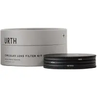 Urth Kit de sélections magnétiques ND 67mm (Plus+) (ND8+ND64+ND1000) (67 mm, Filtre gris neutre), Filtre photo, Noir