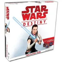 Fantasy Flight Games GAME STAR WARS DESTINE Two Player - Jeu de strategie de jeu de des et de cartes a collectionner pour les enfants et les adultes de 10 ans et plus
