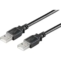 GOOD CONNECTIONS USB2.0 Kabel A-A schw. 1m