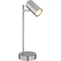 Globo Lampe de table Robby nickel