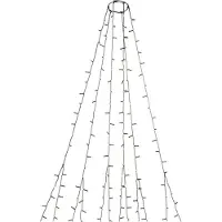 Konstsmide 6662-830, 450 lampe(s), LED, Ambre, Extérieur, Noir, Plastique