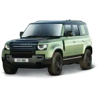 Bburago Land Rover Defender 110 Car Argenté