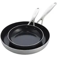 Greenpan Batterie de Cuisine GreenPan Geneva Avec Revêtement Antiadhésif Céramique 20 cm & 28 cm (2 Pièces)