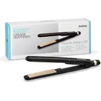 BaByliss Ceramic Straight 230 Fer à lisser À chaleur Noir 40 W 2 m