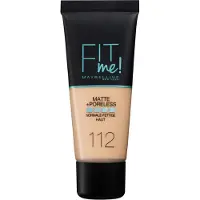 Maybelline Fit Me! Matte+ Poreless Liquid Foundation 112 Soft Beige 30 ml