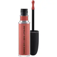 MAC Tekutá rtěnka Powder Kiss (Rouge à lèvres liquide) 5 ml, 989 Mull It Over