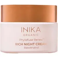 Inika Organic Organic Phytofuse Renew Rich Night Cream crème de nuit antioxydante 50 ml