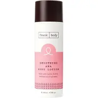 Frank Body Smoothing AHA crème hydratante et nourrissante à base d'acide lactique New Green Look 140 ml