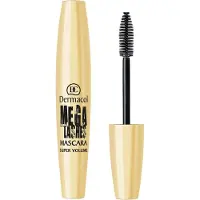 Dermacol Mascara Mega Lashes Super Volume (Mascara Super Volume) 13 ml, noir