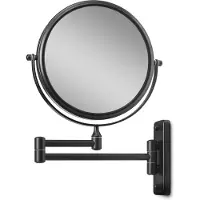 Gillian Jones Miroir De Maquillage Double-sided Wall X10-black