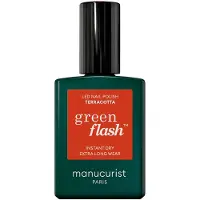 Manucurist Paris Green Flash vernis à ongles Terracotta (Orange, Vernis coloré)