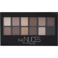 Maybelline The Nudes, palette de fards à paupières, 12 couleurs, 9,6 g
