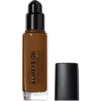 Smashbox toujours sur fondation avec de l'acide hyaluronique | Couverture moyenne pleine | Hydratant + longue dur 1 fl oz d10n