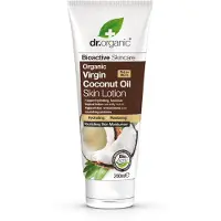 Dr Organic Dr. Organic Lotion pour la peau à l'huile de noix de coco vierge 200 ml