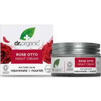 Dr Organic Crème de Nuit Rose Otto 50 ml