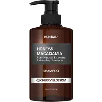 Kundal Honey & Macadamia Cherry Blossom shampoing naturel pour cheveux secs et abîmés 500 ml