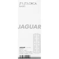 Jaguar Lames de barbier Pro - JT1 / JT3 / Orca - 10 lames double face en acier inoxydable
