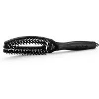 Olivia Garden Fingerbrush Combo grande brosse plate en nylon et poils de sanglier Small 1 pcs