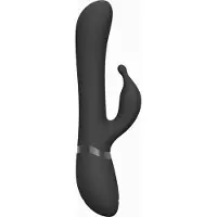 VIVE Chou - vibromasseur 4 en 1 avec bras clitoridien (noir)