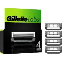 Gillette Lames de rasoir Labs 4pcs