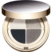 Clarins Palette de fards à paupières Ombre 4 couleurs pour un effet longue tenue Couleur 09 - Dégradé Onyx 4,2 g