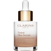 Clarins Oleo-Sérum teinté, Flacon avec compte-gouttes, Sérum, Peau sèche, Peau normale, Lissant, Protecteur, Éclatant, Hydratant, Nourrissant, Peau bronzée, Brun