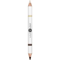 Lily Lolo Brow Duo Pencil crayon pour sourcils teinte Medium 1,5 g