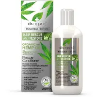 Dr Organic Après-shampooing Rescue & Restore à l'Huile de chanvre - 265ml