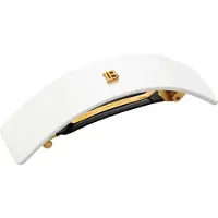 Balmain Hair Hair Couture Large White pince à cheveux 1 pcs