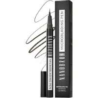 Nanobrow Microblading Pen eye-liner waterproof très précis sourcils teinte Dark Brown 1 ml