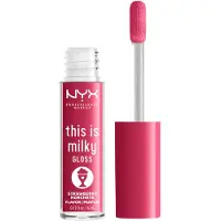 Nyx This is Milky Gloss Milkshakes brillant à lèvres hydratant avec parfum teinte 10 Strawberry Horchata 4 ml