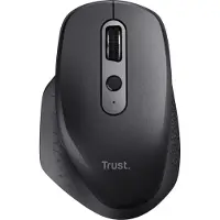 Trust Ozaa Souris Sans fil Rechargeable Comfort Noir