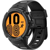 Spigen Coque Rugged Armor Pro pour Samsung Galaxy Watch 5 Pro - 45 mm - Noir