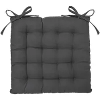 Atmosphera Coussin Pour Chaise De Jardin Gris Foncé 38 X 38 Cm