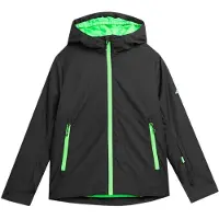 4F Daniel, manteau de ski, junior, noir