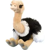 Wild republic Autruche 30 cm assis Doudou Bouquet de peluches