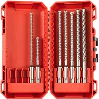 Milwaukee WIERTŁO SDS PLUS MX4 CPL. 7 pièces (5-10mm)