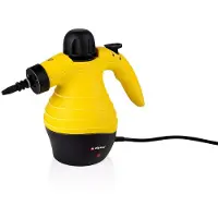 Alpina Steam Cleaner - Nettoyeur vapeur portatif - compact et portable - tue les bactéries - avec 10 accessoires - 1050 Watts