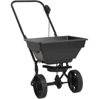 vidaXL Distributeur de sel PVC et acier 80 x 46 x 75 cm 15 L