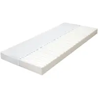 vidaXL Matelas 160 x 200 cm 7 zones de moussePolyuréthane10 cm H2 H3