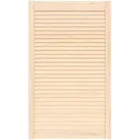 vidaXL Porte d'armoire à persiennes 99,3x59,4 cm bois de pin massif