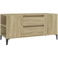 vidaXL Armoire TV Chêne Sonoma 102x44,5x50 cm Bois composite